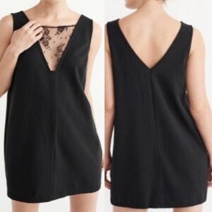 Abercrombie & Fitch Lace Double V Shift Dress Size XS